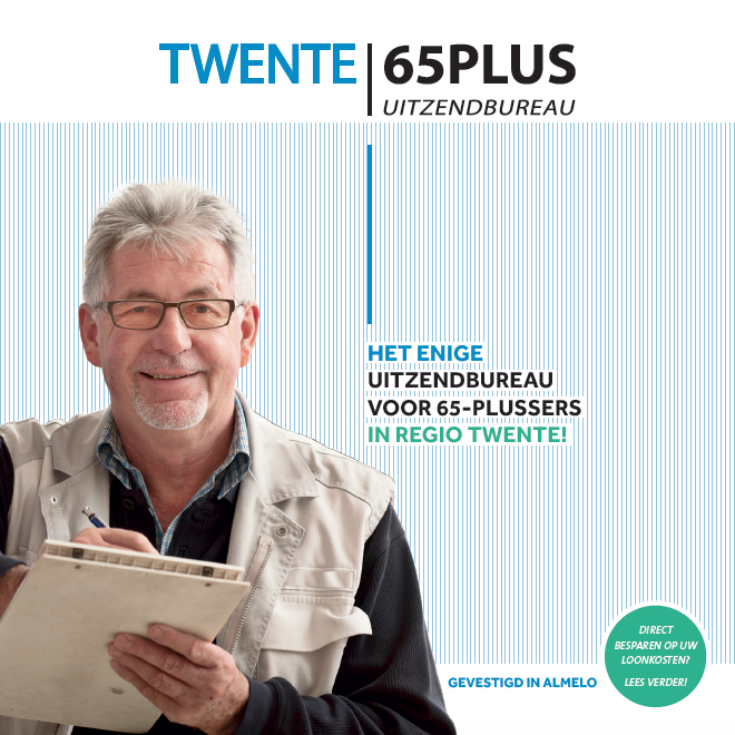 De 65plus uitzendspecialist voor senioren in Twente